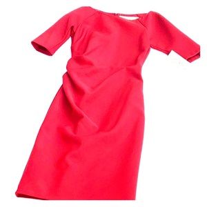 Lela Rose Red Party Dress